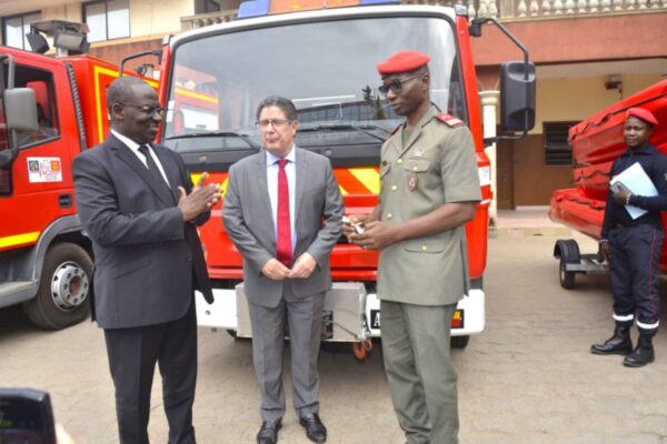 Bénin France don Sapeurs-pompiers