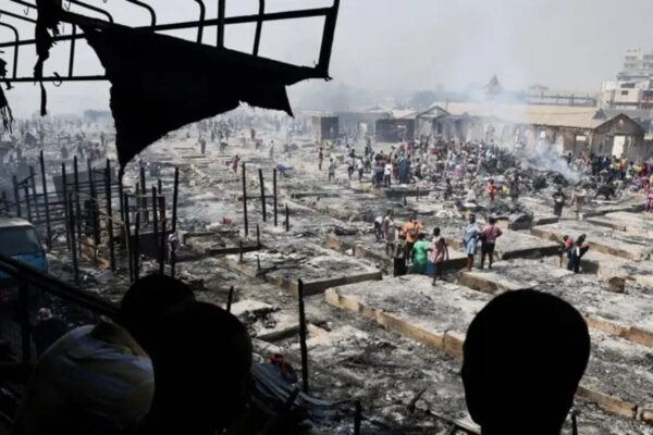 Ghana marché de Kantamanto Accra