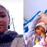 1 mois, bébé, accouchement, Sud-africaine