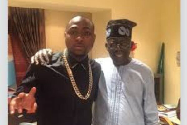 Nigeria Davido président Bola Tinubu Abuja