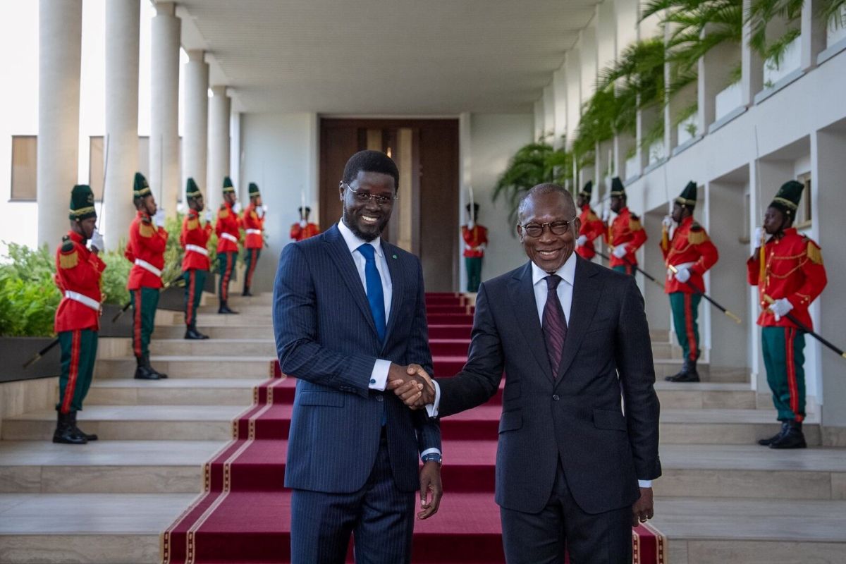 Diplomatie Diomaye Faye Cotonou Patrice talon