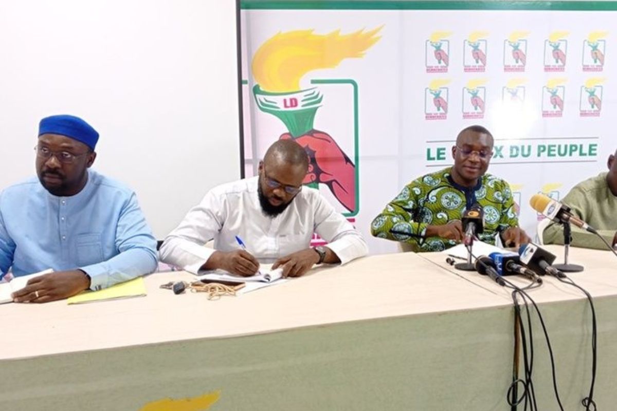 Élections 2026 Bénin Cadre du concertation des forces politiques de l’opposition