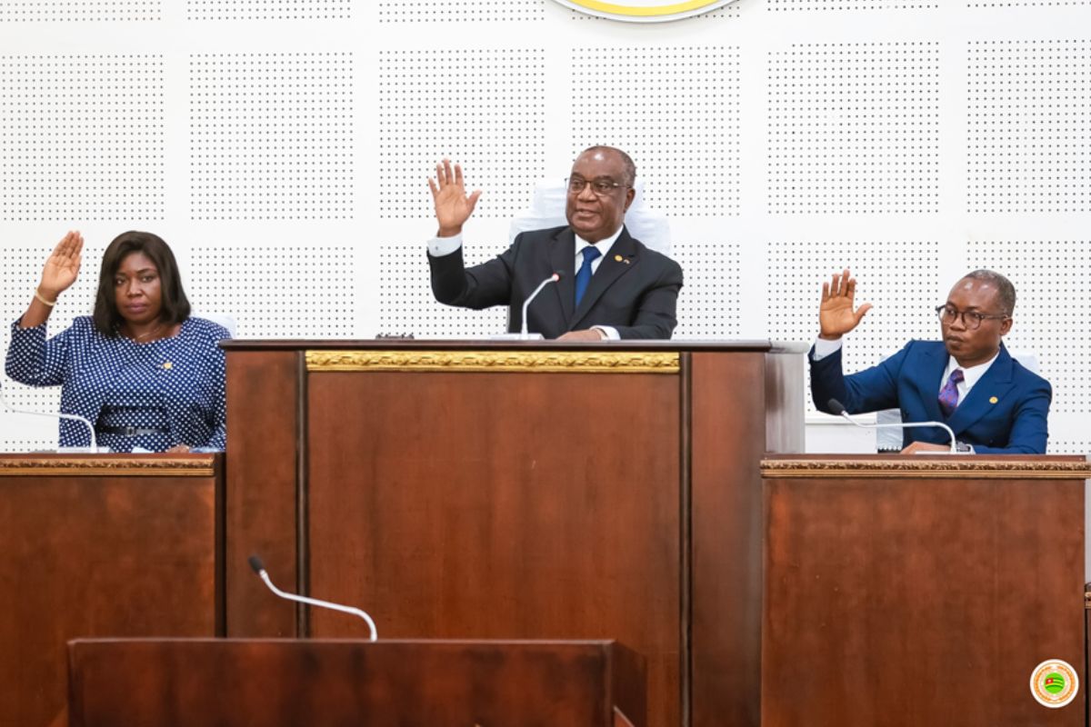 Togo projets de loi session extraordinaire