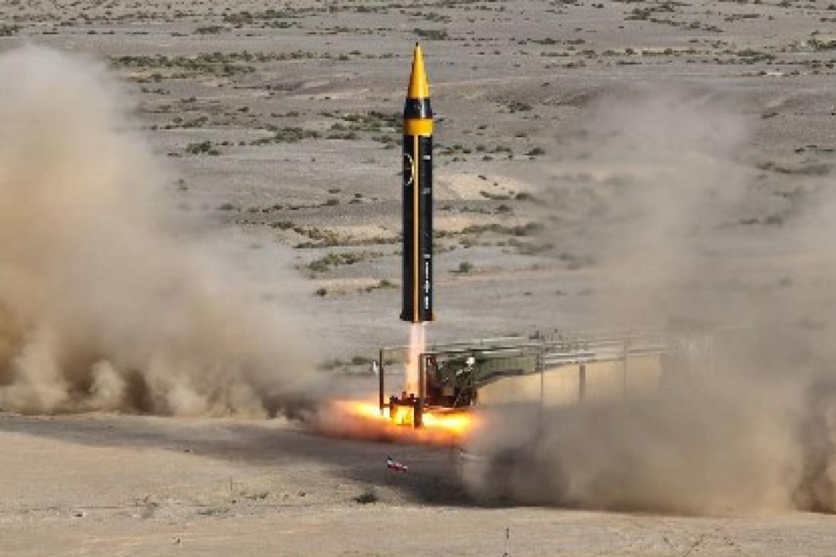 Iran Israël avec des missiles Khorramshahr