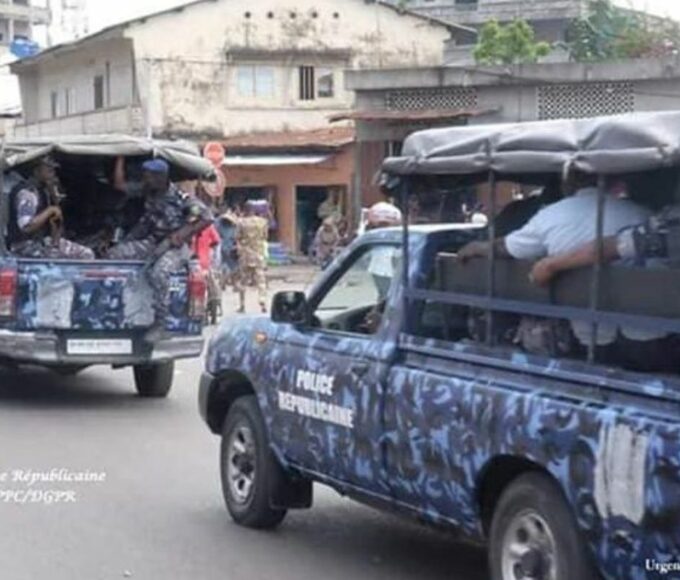 Bénin Police républicaine fugitifs nigérian, américain français