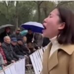 Chine femme marché mariage