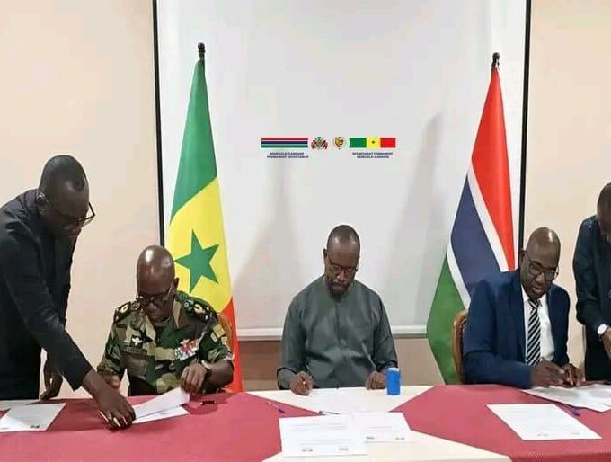Sénégal, Gambie , l'incident de Bullock, frontière